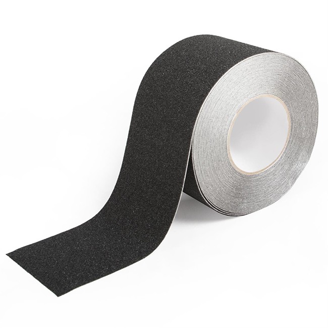 Anti-Slip Tape Black- anti- slip tape for stairs- non slip strips- non slip stair strips-abrasive grip tape- self adhesive non skid tape