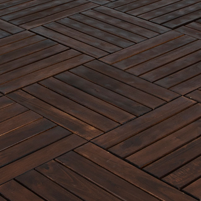 wood deck tile acacia terrace balcony