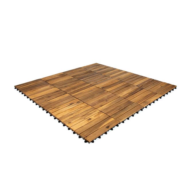 wood deck tile acacia terrace balcony