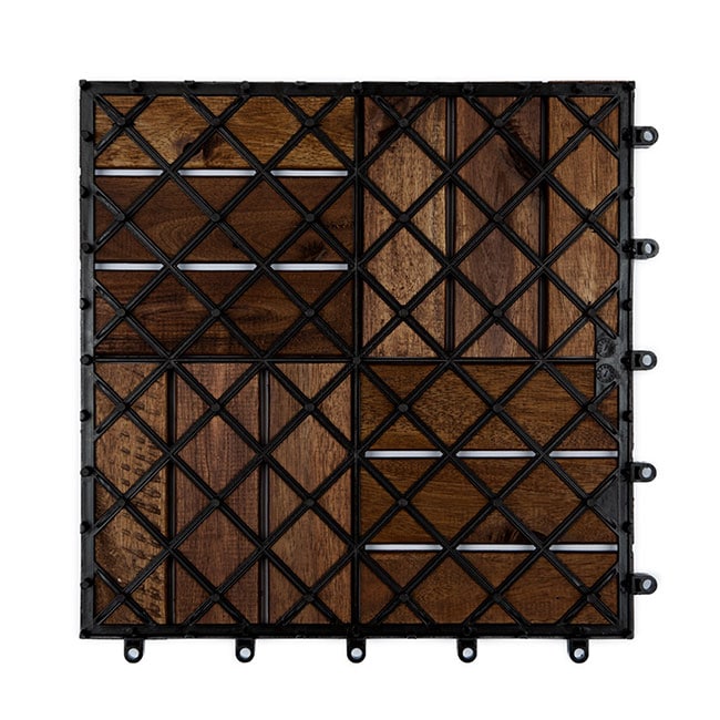 wood deck tile acacia terrace balcony