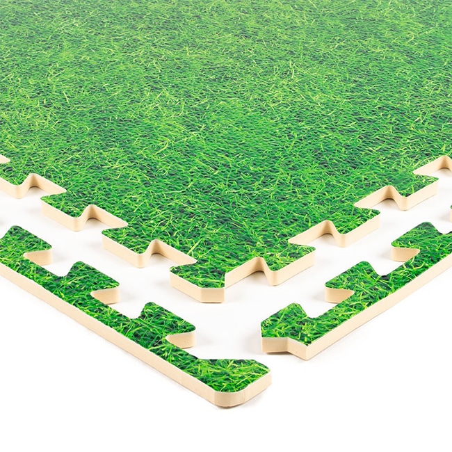 EVA Foam Grass print interlocking mats tiles