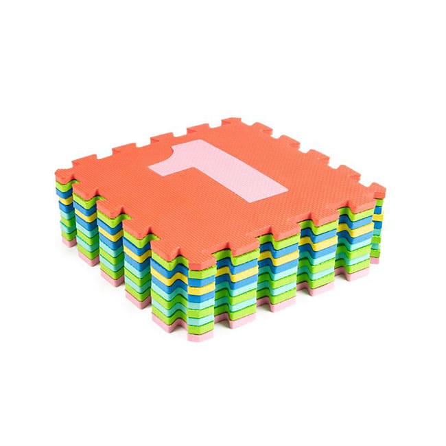 Eva Foam Interlocking Tiles Numbers 1-9