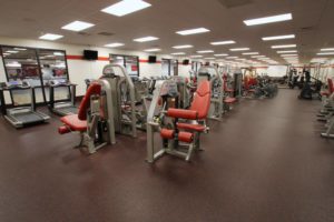 Rubber United products in gym