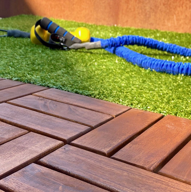 wood deck tile acacia terrace balcony
